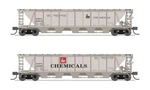 Broadway Limited N Fmc Chemicals H32 Covered Hopper #7265 (variety 2-PACK). Fixed Price $33.99.