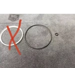 Crown And Case Back Gasket Set - Tag Heuer 2000 WK1310 1312 Ladies Model. Fixed Price $19.99.