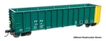 Walthers Mainline 910-56214 Ho Scale 50' Coal Gondola Rtr Fppx #2057. Fixed Price $29.99.