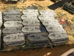 Ghq BMD-1 Russian Airborne Afvs, Five (5) 1/285 Cold War Modern Micro Armor. Fixed Price $13.99.