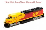 Scale Athearn 15176 F45 Santa Fe #5953 W/dcc Sound Diesel Engine Locomotive. Fixed Price $374.99.