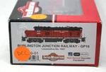 Intermountain Burlington Junction Rwy GP16 Locomotive #1607 - Dcc Equipped. Fixed Price $230.00.