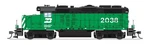 Broadway Ltd GP-20 Bn Sound Burlington Northern Ho. Fixed Price $219.99.