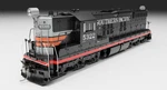 Rapido Emd SD7 Dc Only Southern Pacific #5329 - Black Widow Ho Scale. Fixed Price $244.95.