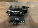 Ahm Ho 4-6-0 Casey Jones I.c.r.r. Locomotive & Tender #382 No Box. Fixed Price $71.99.