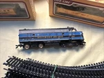 Mantua Tyco Ho Scale Baltimore & Ohio Locomotive 283 Untested 11 Pc Track 4 Cars. Fixed Price $89.95.
