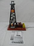 Mth Railking Gauge 455 Operating Shell Oil Derrick #30-90033 Ex. Fixed Price $69.99.