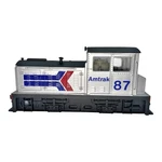 Model Power No. 96676 Ho Scale Amtrak 87 Switch Engine Locomotive. Fixed Price $34.49.