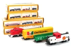 Bachmann E.t. No. 0513 Diesel Locomotive & Rolling Stock Set, 4-PACK, Ho Gauge. Fixed Price $60.00.