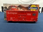 Athearn Ho Burlington #19837 40 Hi-cube Box Car 1961. Fixed Price $14.99.