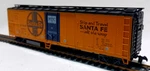 Ho Scale Athearn 1630 Sfrd Santa 50' Mechanical Reefer #2248 Nicely Built Up. Fixed Price $21.99.