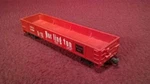 Ahm Burlington Route Cb&q 40' Gondola Car #3166 - Horn Hook Cplrs. Fixed Price $6.95.