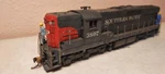 Southern Pacific SD7 Sp 3897 Diesel Locomotive Custom Detailed Athearn Ho. Fixed Price $135.00.