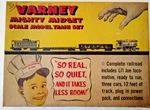 Vtg Varney Ho Mighty Midget Train Set W/box Lil Joe Locomotive Model Railroad As. Fixed Price $55.00.