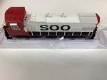 Athearn Genesis #G66271 Ho Scale Soo Line" MP15AC Analog Dcc Ready RD.1558. Fixed Price $200.95.