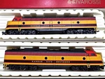 Ho Rivarossi Kansas City Southern E8 Powered & Dummy Diesel Locomotives New. Fixed Price $149.50.