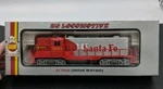 Ho Ahm Santa Fe GP-18 Powered Diesel Locomotive For Dc Operation Tested Runs L/n. Fixed Price $34.00.
