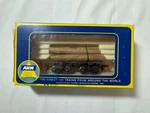 Vintage Ahm Rivarossi Ho Scale Car #6120-B W/ Real Wood Logs & Original Box. Fixed Price $24.99.