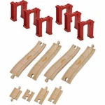 Chuggington Wooden Railway Elevated Track Pack Learning Curve 56903 Retired. Fixed Price $27.99.