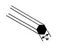Plastruct MRX-60 Hexagon ROD.060 10 PLS90874 Plastic Building Supplies. Fixed Price $14.26.