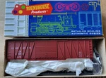 Scale Roundhouse Union Pacific 50' Out Brace Box Car Dbl Doors Train Kit 2166. Fixed Price $9.99.