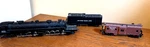 Ho Southern Pacific Lot Rivarossi Forward Steam Locomotive, Tender, Caboose. Fixed Price $189.95.
