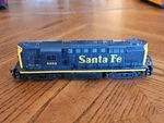 Vintage Model Power/mehano Alco Rs -11 Santa Fe #6692 Ho Scale Diesel Locomotive. Fixed Price $35.00.