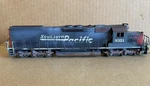 Ho Scale Athearn Southern Pacific Sd 45T-2 Powered Engine Custom Weathered. Fixed Price $175.00.