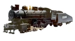 Bachmann Ho Usra Santa Fe Locomotive & Tender Lighted/smokes 50602 Nib. Fixed Price $54.00.