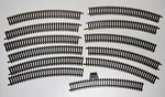 Bachmann Scale Train Tracks Lot Of 14 No 1701 1722 Hong Kong Vintage Model. Fixed Price $19.99.