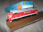 A4119 Ho Athearn 3441 Burlington Rr 153 Ge U30B Diesel Loco. Fixed Price $49.00.