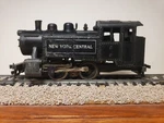 Mantua Steam Locomotive New York Central 0-4-0 Tank Engine Switcher Ho. Fixed Price $22.50.
