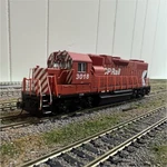 Cp GP38-2 Dc Ho Scale Diesel Locomotive #3018 Model Railroad Bachmann. Fixed Price $65.00.