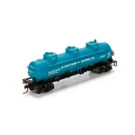 Athearn De Soto Chemical Road #NATX3444 Triple Dome Tank ITEM#74464. Fixed Price $26.00.