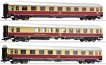 Roco 6200122 Ho Scale Set Three Rheingold Wagon Cars Ake. Fixed Price $276.28.