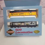 Proto 2000 Series Ho Scale Emd SD9 Locomotive Chessie System B&o 1839 Life-like. Fixed Price $89.00.