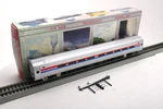 Walthers, Ho, 932-6011, Amtrak, Amfleet Food Service Passenger Car, C-7 Ex/ob. Fixed Price $18.48.