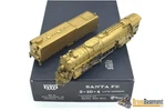 Ho Brass Pfm United Atsf Santa Fe 2-10-4 '5011' Class #5020 Unpainted 1982. Fixed Price $767.00.
