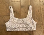 Vuori Daily Bra Light Micro Mini Camo Support Sports Small?no Pads/tag. Fixed Price $27.50.