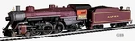 Ho 1:87 Scale Chicago & Alton 4-6-2 Dcc Ready Locomotive Ihc New In Box 25005. Fixed Price $225.99.