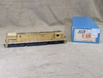 Alco Models D-138 Brass C-628 Powered Locomotive Stripped Of Paint. Fixed Price $125.00.