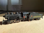 Mantua 2-6-2 Prairie Prr #48 Pennsylvania Railroad Runs Well Lights Excellent Ho. Fixed Price $129.00.