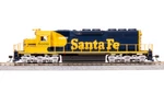 Broadway Limited 9030 Ho Atsf Emd SD40 Blue/yellow Warbonnet No-sound #5006. Fixed Price $206.69.