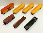 Lot Of 7 Misc. Ho Scale Freight Cars. Fixed Price $40.00.