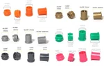 24 Bto New Made Aurora G+ G-plus Ho Slot Car Front+rear Wheels 8894 8893 Mix. Fixed Price $12.89.