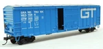 Used Athearn 5534 Grand Trunk 50' Single Door Boxcar W/box. Fixed Price $17.09.