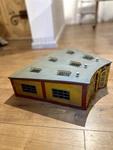Marklin 7028 Vintage Tinplate 3 Stall Locomotive Roundhouse 411B Scale 1:87. Fixed Price $150.00.