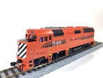 Bachmann Spectrum Ho 87001 F40 Ph Rio Grande Diesel #546- Custom Paint- Dcc. Fixed Price $95.00.