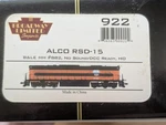 Broadway Limited Alco RSD-15 B&le #922 Dc. Fixed Price $175.00.