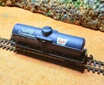 Scale: Vintage Atlas Gulf Oil 1D Tank CAR#56555, Model Train Railroad - Nib. Fixed Price $24.95.